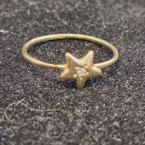 Gold Star Ring
